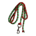 thumbnail image 3 of GARENDE Horse Lead Rope Braided Horse Rope Swivel Buckle Horse Leading Rope with 2.5meters Green Red, 3 of 9