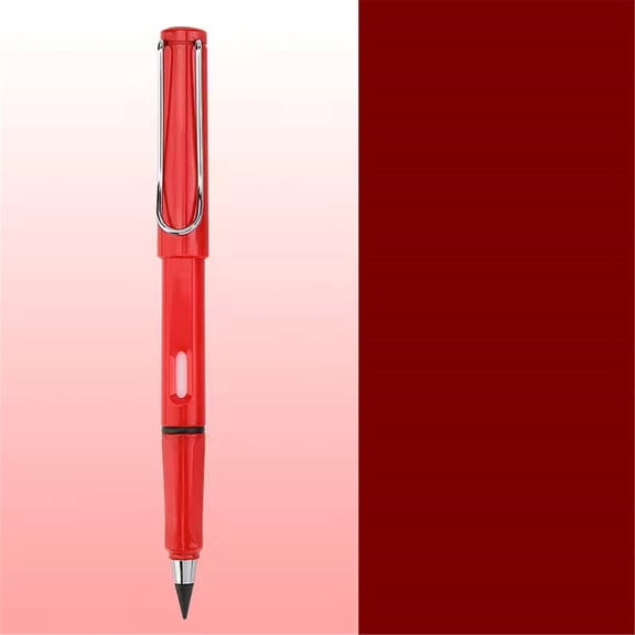 SLUOHZXI Everlasting Pencils,Inkless pen,No Sharpen 0.7mm, 1Pcs Pencils (Red)