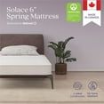 thumbnail image 1 of Signature Sleep Solace 6 Inch Bonnell Coil Mattress, 1 of 9