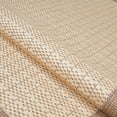 thumbnail image 5 of Couristan Recife Checkered Field Indoor / Outdoor Area Rug, Natural- Cocoa, 7'6" Round, 5 of 6