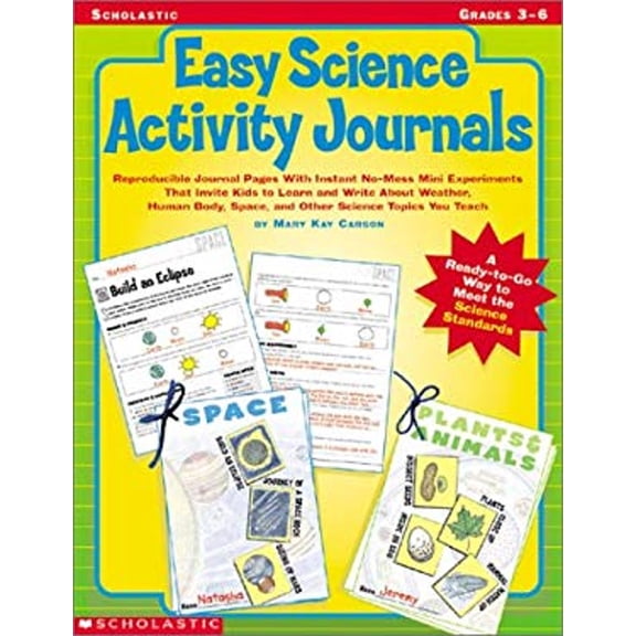 Pre-Owned Easy Science Activity Journals, Grades 3-6 (Paperback) 0439370795 9780439370790