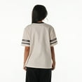 thumbnail image 2 of Women's The Wild Collective  Cream Las Vegas Raiders Vintage Drop Shoulder Oversized Boyfriend T-Shirt, 2 of 2
