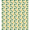 thumbnail image 3 of Irish Duvet Cover Set, Happy St. Patrick's Day Concept Pattern with Traditional Holiday , Decorative 3 Piece Bedding Set with 2 Pillow Shams, Queen Size, Green Yellow White, by Ambesonne, 3 of 3