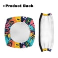 thumbnail image 3 of HELLHERO Back Rest Covers for Seniors Men Women Rollator Walker Cover Tropical Plants for Seniors Adult, 3 of 7