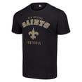 thumbnail image 2 of Men's Starter Black New Orleans Saints Logo T-Shirt, 2 of 3