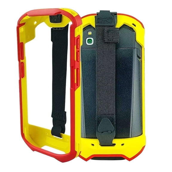 Yellow-Red Protective Cover Case For Zebra TC51 TC52 TC56 TC57 SG-TC5X-EXO1-01