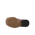 thumbnail image 5 of Roper Girls Lavender Glitter Floral Square Toe Cowboy   Mid Calf Boots, 5 of 5