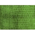 thumbnail image 1 of Ahgly Company Indoor Rectangle Solid Green Modern Area Rugs, 2' x 4', 1 of 4