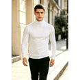 thumbnail image 3 of Men Casual Turtleneck Slim Fit Basic Tops Lightweight Long Sleeves Top Underwear Male Blouse T-Shirt, 3 of 6