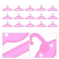 thumbnail image 4 of Miangastore 15 Pcs Plastic Doll Clothes Hangers Durable Clothes Hanger Mini Doll Clothes Rack, 4 of 9