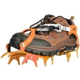 thumbnail image 3 of 14T Crampones de Hielo, Apretos Contra El Zapato antideslizan Los Tacos Con Marco de Acero de Manganeso y de Unión de Tpu para la Escalada de Senderismo de Nieve, 3 of 7