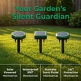 thumbnail image 2 of Solar Ultrasonic Pest Repeller Outdoor, Waterproof Gopher & Mole Deterrent Stakes for Lawn and Garden, Sonic Snake Repellent Spike with Auto-Charging, Eco-Friendly Rodent Control for Yard and Farm, 2 of 6