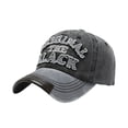thumbnail image 1 of Gorra de béisbol para hombre y mujer, gorra de camionero de moda para primavera y verano Negro EL, 1 of 9