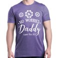 thumbnail image 1 of Shop4Ever Men's No Worries Daddy Can Fix It Father's Day Graphic T-shirt, 1 of 5