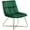Dark Green, variant on Duhome Velvet Accent Chair Small Lounge Chair Modern Vanity Chair for Living Room Bedroom with Gold Metal Legs Salmon Pink