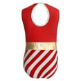 thumbnail image 4 of Miutii Kids Girl's Sequin Santa Elf Dress Striped Xmas Little Helper Jumpsuit Christmas Holiday Dress-up Red 12, 4 of 5