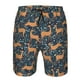 thumbnail image 3 of Balery Reindeer Traje de Baño Estilo Hawaiano para Hombre, Shorts de Secado Rápido con Bolsillos-Large, 3 of 6