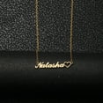 thumbnail image 4 of Custom Stainless Steel Heart Pendant Necklace Gold Chain Personalized Name Necklaces Jewelry Necklaces for Women, 4 of 5