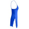 thumbnail image 3 of Gibobby Conjunto de lencería Lencería para mujer, enterizo de peluche con entrepierna a presión(Azul, XXG), 3 of 5
