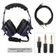 thumbnail image 2 of Auriculares de Aviación General Cancelación de Ruido, 3,5 mm Jack, GA Doble Enchufe, Mic con Espuma Anti-Viento, Altavoz de Audio Dual, Diadema Ajustable Auriculares para Piloto Amonsee No, 2 of 5