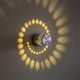 thumbnail image 5 of Lámpara de pared con agujero de luz nocturna, luminaria LED para decoración del hogar, 5 of 5