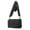 Black, variant on Light Weight Cotton Padded Handbag Puffer Shoulder Bag(Black)