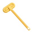 thumbnail image 3 of Cepillo para quitar el pelo de mascotas Cepillo de mano Práctico y versátil para quitar el pelo de mascotas con Amarillo, 3 of 9