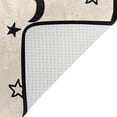 thumbnail image 5 of SKYSONIC Black White Cat Non-Slip Area Rug, Star Moon Pattern Floor Carpet Comfort Floor Mats Decor for Indoor Front Porch,Living Room, Bedroom,Kitchen,72"x48", 5 of 7