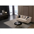 thumbnail image 2 of AE-D830 Cream Color with Fabric linen Sofa, 2 of 7