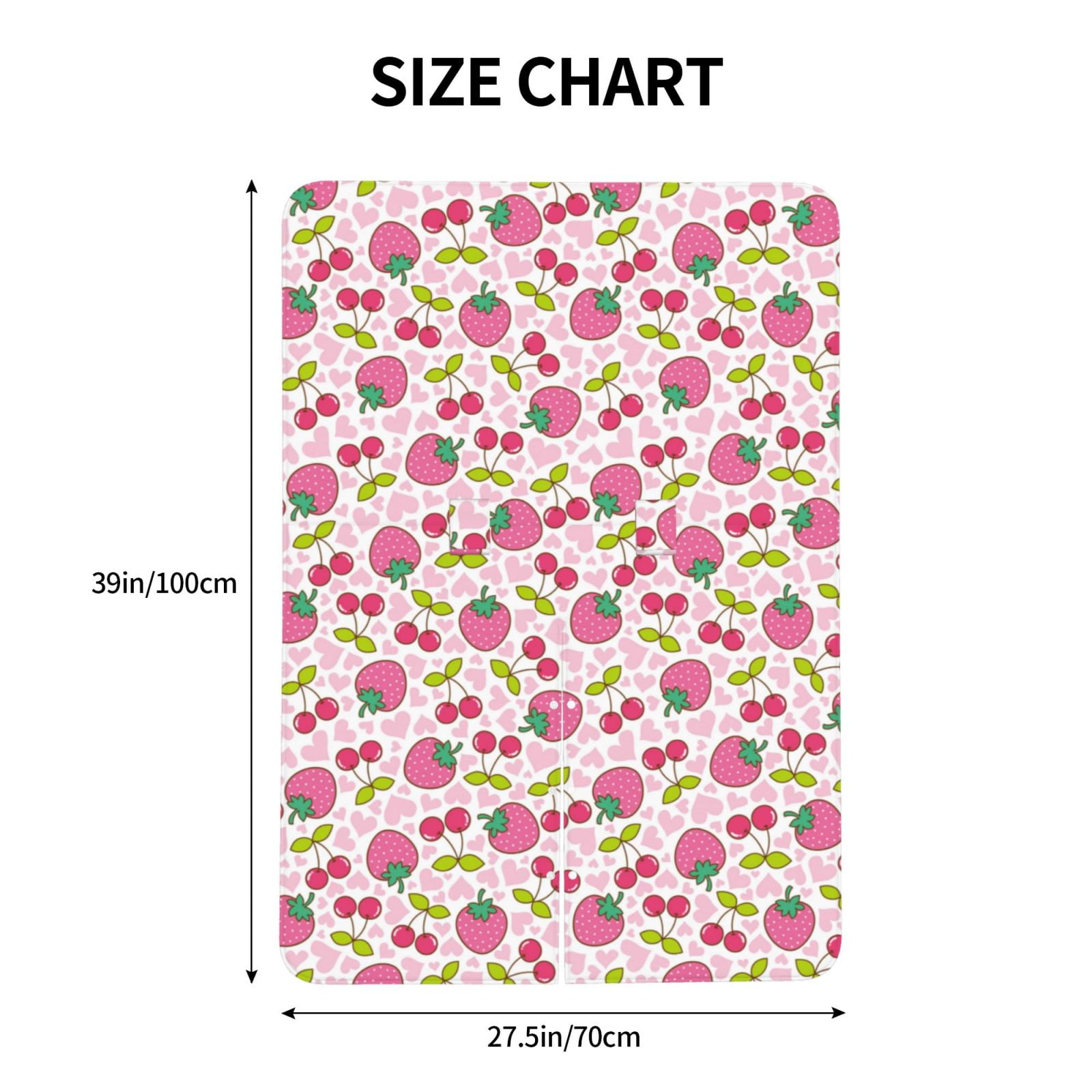 Naloa Strawberry And Cheery Baby Car Seat Cover, Breathable Baby Carrier Cover, Multiuse Baby Carrier Cover & Nursing Breastfeeding Cover