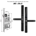 thumbnail image 2 of 85 92mm Mortise Smartphone Access Keyless Entry Door Lock Handle Ultra-thin App Remote Operation WiFi Smart Lock ,Corrosion-Resistant, 2 of 5