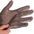 thumbnail image 4 of San Jamar MGA515TP Gant Extra Petit Résistant aux Coupures - Acier Inoxydable, Bracelet Gris, 4 of 5