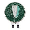thumbnail image 1 of Marcadores de pelotas de golf para clips magnéticos para sombreros accesorios para bolsas de golf regalo para hombres y mujeres Verde Zulema Marcador de pelotas de golf, 1 of 8