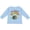 AE-Light Blue, variant on Gigi's Treasure St. Patrick's Day Rainbow and Gold Boys or Girls Long Sleeve Toddler T-Shirt