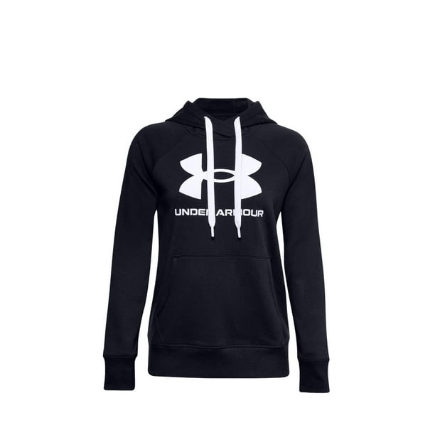 Sudadera Under Armour Rival Fleece Logo Mujer Sport negro L Under Armour 1356318 001