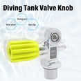 thumbnail image 3 of ABS Stainless Steel Diving Valve Knob with Textured Design for Quick Easy Adjustment to Valves, 3 of 7