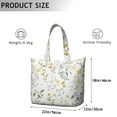 thumbnail image 2 of Sunflower Daisy Pattern Duffel Vintage Floral Print Travel Bag, , Lightweight, Multipurpose, 2 of 5