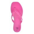 thumbnail image 5 of Time and Tru Women's Studded Jelly Flip Flop Sandals, 5 of 7