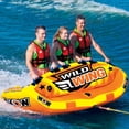 Wow Sports Water Raft - 3 Person Towable Wild Wing Boat Tube - Walmart.com