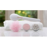 Finishing Touch Flawless Cleanse Spa Spinning Body Brush and, Shower Wand, 1 Count