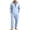 Blue, variant on DORKASM 2 Pcs Mens Sweat Suits Set Athletic Big and Tall Warm Drawing Long Sleeve Mens Sweatsuit Navy M