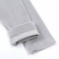 thumbnail image 5 of Girls Velour Sweatsuit Set 2PCS Velvet Sweatshirt + Sweatpants Winter Fleece Pullover Jogger Outfits New Cute Warm Pajama Sets for Girls Gray 4-5 Years, 5 of 9
