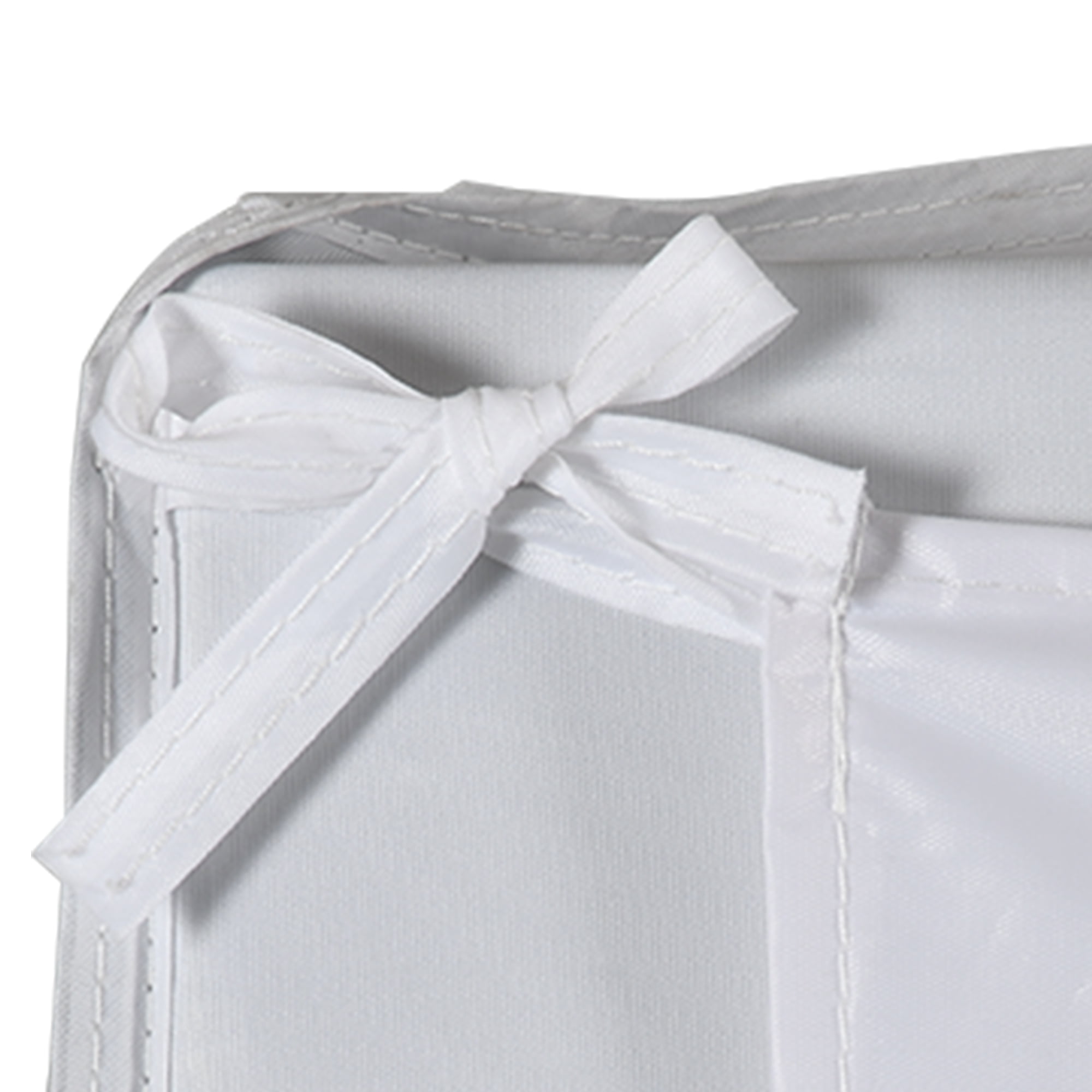 Uforic 10x10ft Outdoor Pop Up Canopy Tent with 4 Removable Sidewalls - White