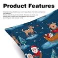 thumbnail image 2 of Christmas sled Pillow Covers and Throw Pillow Inserts - Set of 2, Available in 16x16, 18x18, and 20x20 Inches, Featuring Unique Patterns for Home Decor, 2 of 6