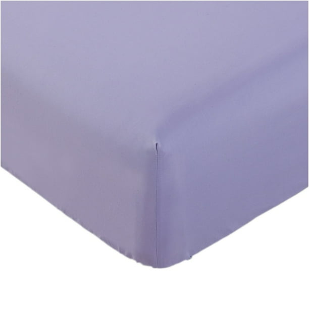 Mellanni Fitted Sheet Cal King Violet Brushed Microfiber 1800 Bedding