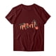 thumbnail image 4 of Fiudx Ofertas Del Día Camiseta de Manga Corta con Cuello Redondo y Estampado Del Día de La Madre para Mujer Top/Camisa de Manga Corta con Cuello Redondo, 4 of 4