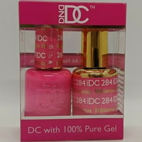 DND - DC Duo Soak off Gel & Matching nail polish, #284 - Hibiscus