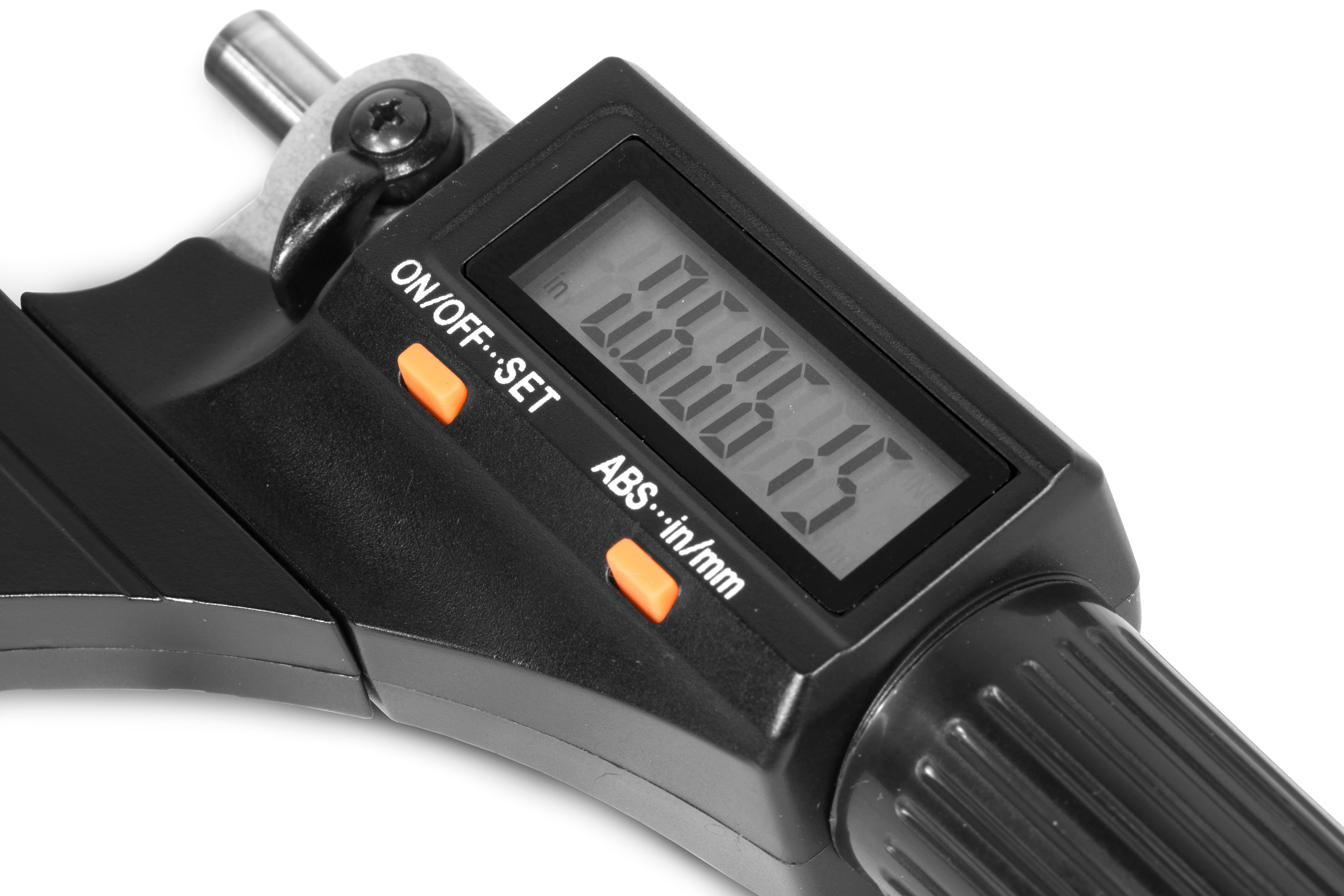 Dasqua Precision Professional Digital Outside Micrometer 0-1