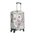 thumbnail image 3 of Balery Luggage Cover Vintage Butterflies Print Suitcase Covers for Luggage Elastic Washable Suitcase Protector Fits 18-32 Inch Luggage-Large, 3 of 9