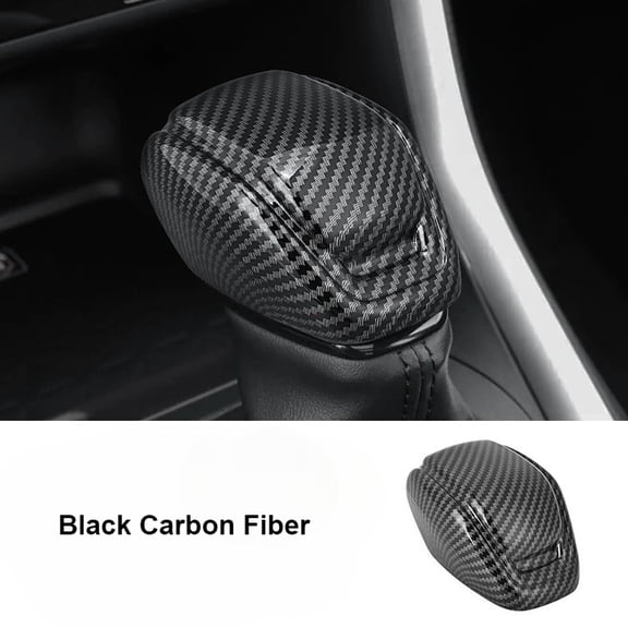 Car Gear Shift Knob Gear Head Cover Trim Accessories For Toyota RAV4 2020 - 2025 Highlander Crown Kluger Venza Camry
